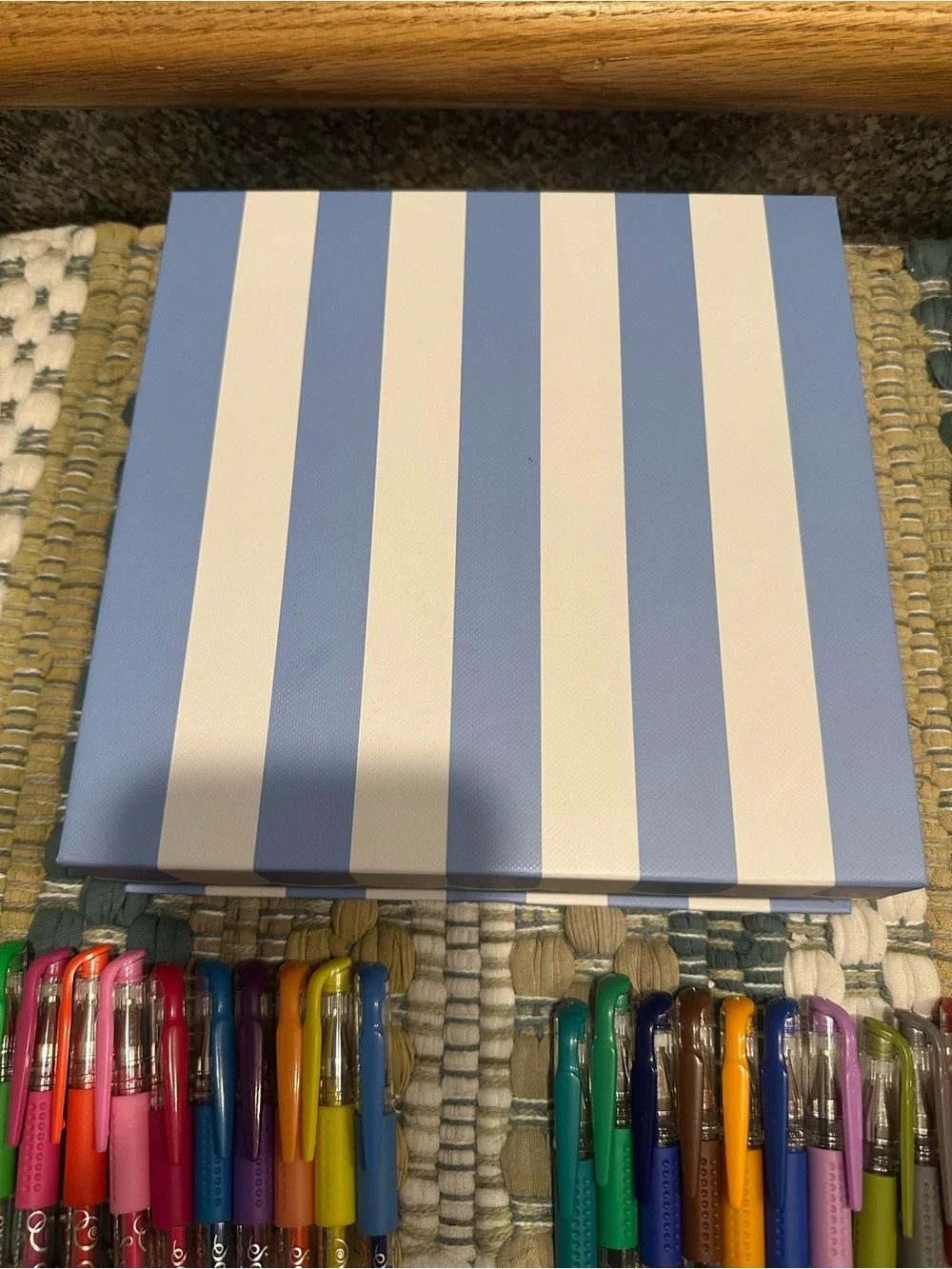 56 Piece Gel Pen Bundle with Decorative Magnetic Closure Box